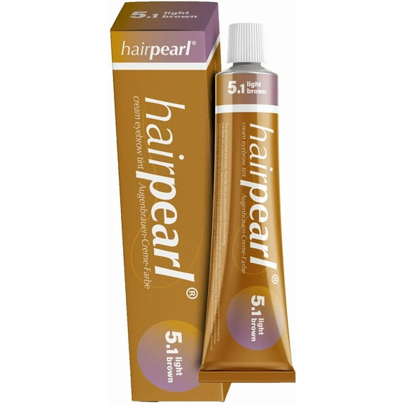 Tinte para pestañas y cejas Hairpearl Light Brown 5.1 sin PPD