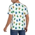 thumbnail image 2 of Lsque Cute Turtle Pattern Mens Polo Golf Shirts Funny Graphics Shorts Sleeve Button Shirts Baseball T-shirt-X-Large, 2 of 7