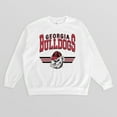 thumbnail image 5 of Women's Gameday Couture White Georgia Bulldogs Oversized Premium Fleece Sweatshirt, 5 of 5