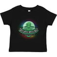 thumbnail image 3 of Inktastic Spaceship Funny Alien Outer Space Boys or Girls Toddler T-Shirt, 3 of 5