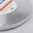 thumbnail image 3 of Round Cake Transfer Plate Convenient Cake Mover Corrugated Paper + Aluminum Foil Cake Transfer Plate, 3 of 7