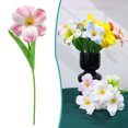 thumbnail image 2 of 1 Pcs Artificial Flower,Artificial Tulip Silk Fake Flowers,Faux Artificial Flowers With Stems,15.74 Inch Artificial Tulip Flower,For Centerpiece Table Shelf Home Decor,Diy Wedding Decor,Pink, 2 of 8