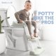 thumbnail image 4 of Asiento para ir al baño Jool Baby con escalera de 2 peldaños para niños pequeños, 4 of 7