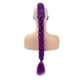 thumbnail image 4 of Peluca con extensión de coleta y coleta de color para mujer, accesorios para cabello oscuro para fiestas de Halloween, festivales, etc. 66 cm (26 pulgadas)., 4 of 8