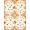 Brown And White, Pattern 8, variant on ODIKA 8'x10' Washable Area Rug Non-Shedding, Easy Care, Symmetry Abstract Inspired Patches Border Spotted Southwestern Refined for King Size Bedroom Under Bed, Master Suite