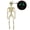 1PC-YZ11, variant on 5PC Halloween Skeleton Plastic Human Skull Pendant Foldable Decoration 40cm Eye Luminous Frame Skeleton vintage halloween decor