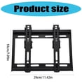thumbnail image 5 of Yammee 14-43inch Universal TV Mount Monitors Wall Support PC Screen Bracket Fixed Holder For LED LCD Television 45KG Load, 5 of 11