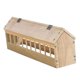thumbnail image 1 of Comedero para palomas, dispensador de comida para aves, contenedor para reducir el desperdicio de alimento para aves de corral. 60 centímetros, 1 of 9