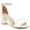 White, variant on Womens High Heel Sandals Open Toe Ankle Strap Chunky Heel Dress Shoes for Wedding Party