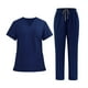 thumbnail image 1 of Conjunto de uniforme médico para hombre y mujer, ligero y cómodo, con camiseta y pantalones para esteticista. SG, 1 of 9