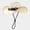 Beige, variant on Unisex Breathable Straw Weave Bucket Hat Adjustable Sun For Outdoor Casual Wear All Seasons
