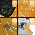 thumbnail image 4 of Fall Kitchen Rugs and Mats Set of 2, Fall Decorations for Home Non Slip Backing Holiday Kitchen Rug Autumn Decor Orange Kitchen Floor Mat 17"X47"+17"X30", 4 of 6