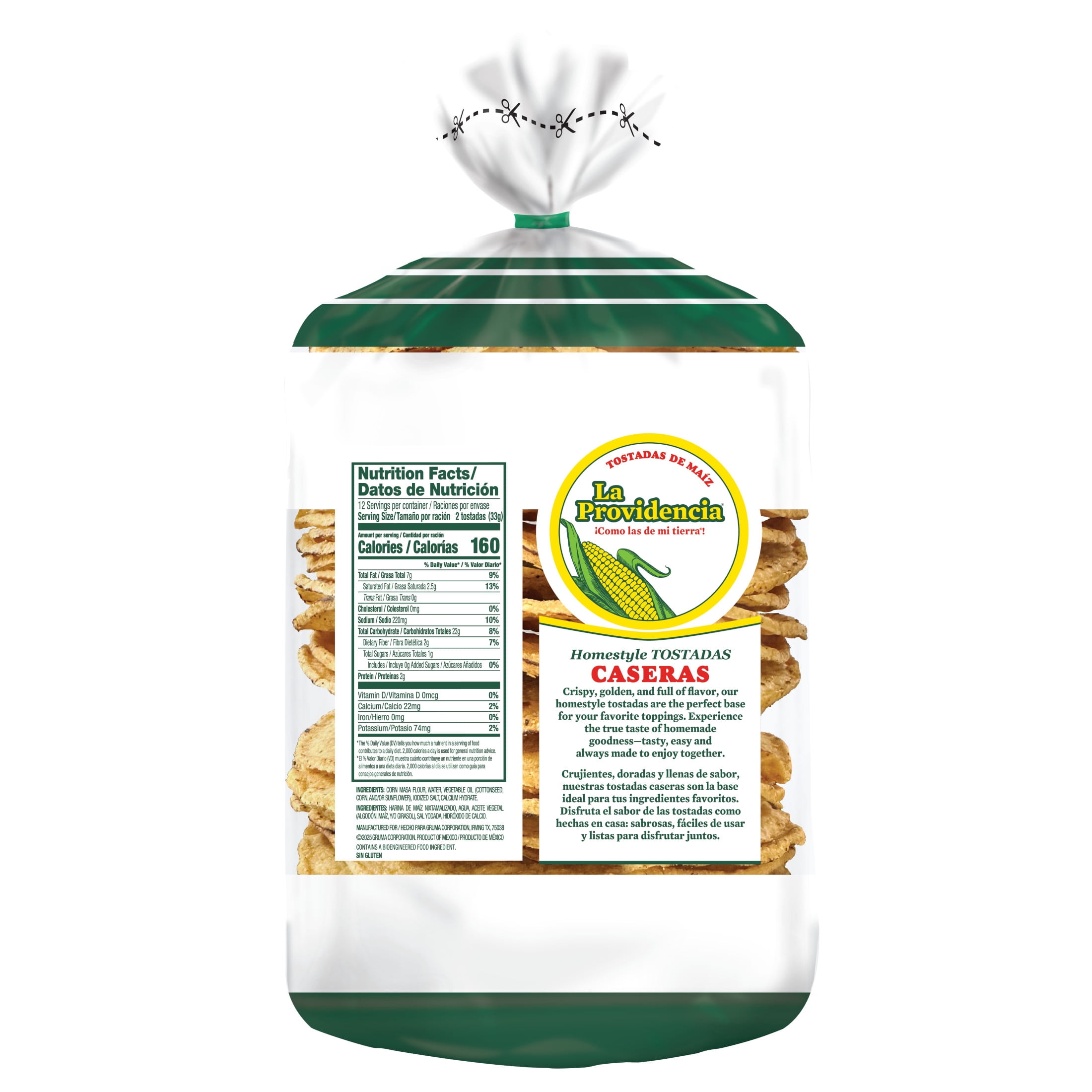 La Providencia Homestyle Tostadas, 24 Count