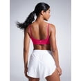 thumbnail image 2 of Sujetador deportivo CRZ YOGA Butterbreeze con cuello redondo para mujer, color rosa XL, 2 of 4