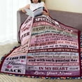 thumbnail image 4 of Aunt Gifts from Niece Mothers Day Blanket Gifts for Aunt Birthday Gifts for Aunt Christmas Thankgiving Gifts Ideas for Auntie Throw Blanket 50"x60", 4 of 6
