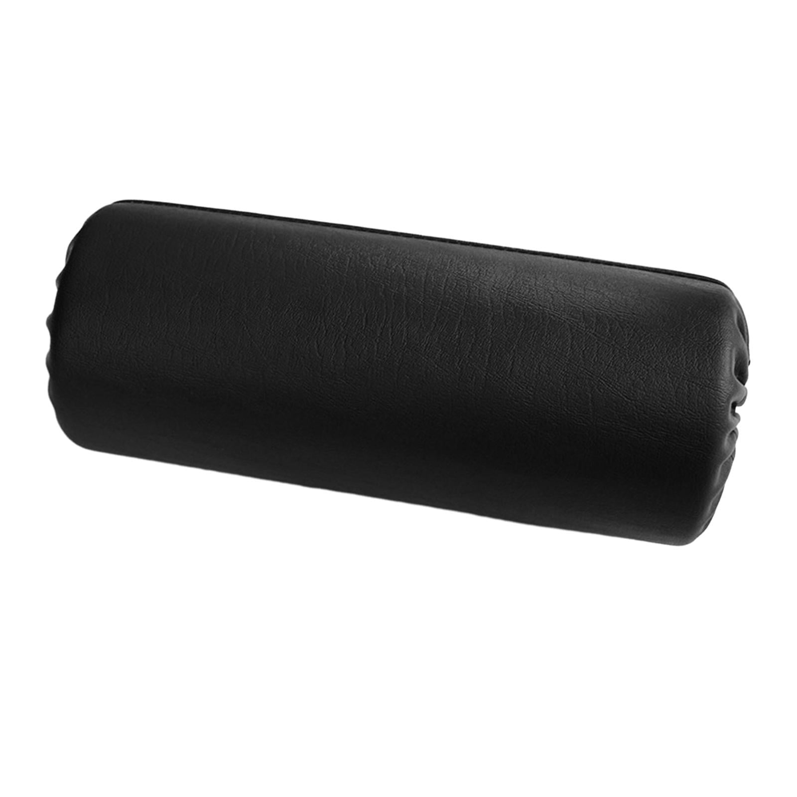 Baoblaze Foam Foot Pad Roller PU Leather for Home Gym Exercise Equipment Weight Bench Black