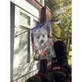 thumbnail image 3 of Westie Petunia Flag Canvas House Size, 3 of 4
