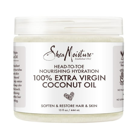 SheaMoisture 100% Extra Virgin Coconut Oil Nourishing Hydration, 14.5 oz