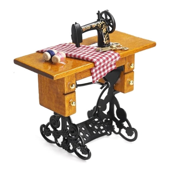 Vintage Looking Mini Sewing Machine Ideal For Bedroom Or Living Room Decors