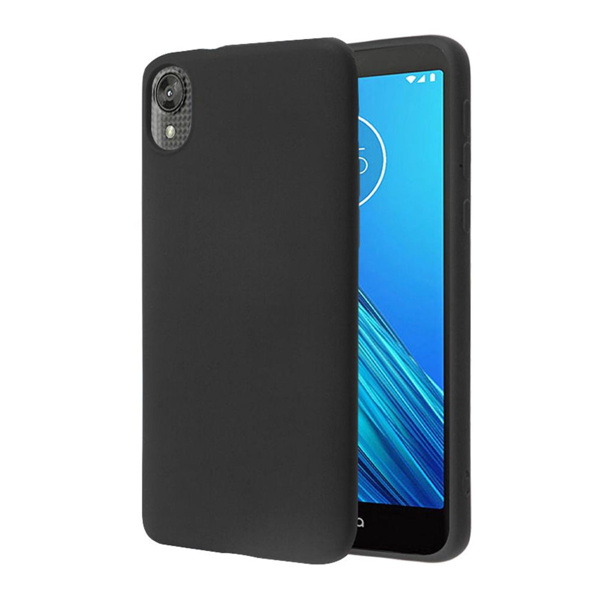 Motorola Moto E6 Case, by Insten Liquid Silicone Rubber Hard Snapin