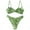 Green-c, variant on Women's New Split Bikini Womens Swim Top with Shorts Swimsuit Printed Sexy Conservative Swim Dresses for Older Women Underwire Swimsuit