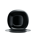 thumbnail image 1 of Plato Carine de Opal Para Postre Negro 6 Piezas, 1 of 3