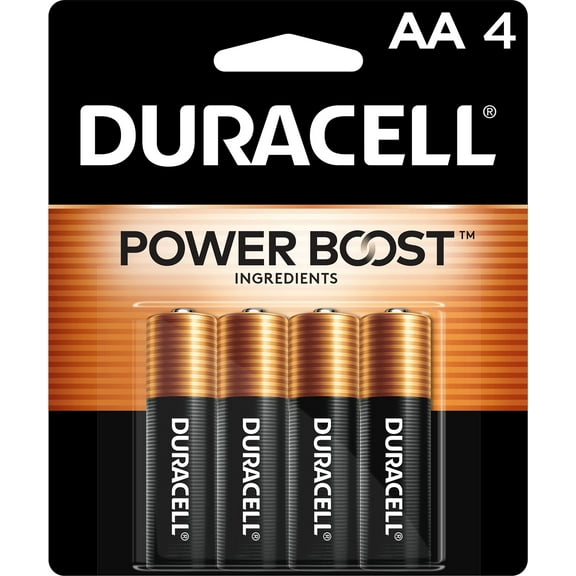 Duracell Power Boost AA General Purpose Battery, 4 Count