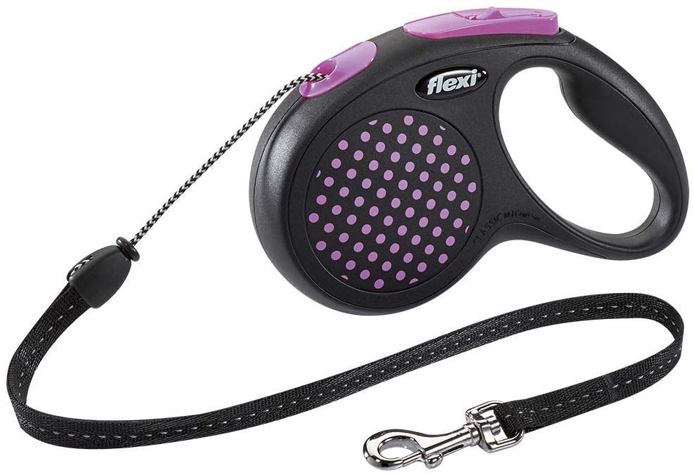 flexi lead pink
