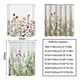thumbnail image 5 of Cortina de ducha con gancho, cortinas de baño de acuarela, tela de poliéster a prueba de moho, pantalla de bañera, decoración de baño para Juegos de accesorios de baño flores y plantas 120*180 Cateissary HA071403-09, 5 of 6