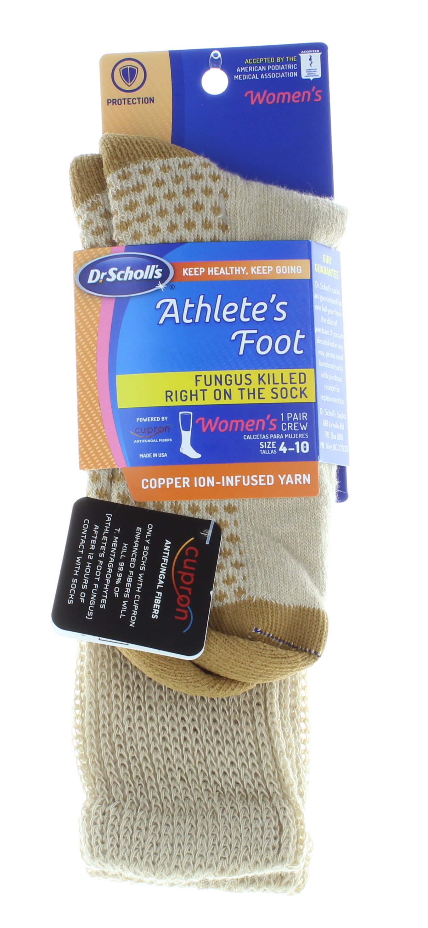 dr scholls athletes foot socks