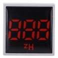 thumbnail image 3 of Square Digital Display LED Indication Light AC100 To 380V 20 To 75Hz Frequency Measuring Device, 3 of 8