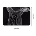 thumbnail image 3 of Daiia Geometric Lines Dog Art Front Door Mat, Heavy Duty Durable Welcome Mat for Outdoor Indoor, Dirt Trapper Waterproof Super Absorbent Door Mat, 16" x 24", 3 of 9