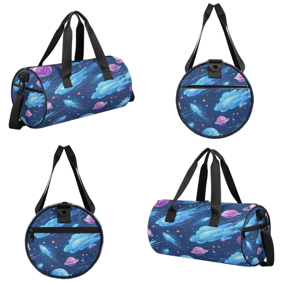 Qzjjjmy Kids Duffel Bag for Travel Weekend Bag for Boys Cartoon Lightweight Sport Gym Duffel Bag