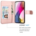 thumbnail image 5 of Takfox Moto G Stylus 2021 4G Wallet Phone Case,Takfox PU Leather Magnetic Detachable Card Holders Shockproof Kickstand Protective Flip Folio Cover for Motorola G Stylus 2021-Rose Gold, 5 of 6
