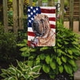 thumbnail image 2 of Carolines Treasures SC9623GF Shar Pei with American Flag USA Flag Garden Size  Small multicolor, 2 of 3