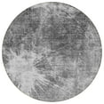 thumbnail image 2 of Addison Rugs Chantille Indoor/Outdoor Transitional Organic Gray Washable Round Rug, 8' x 8', 2 of 6
