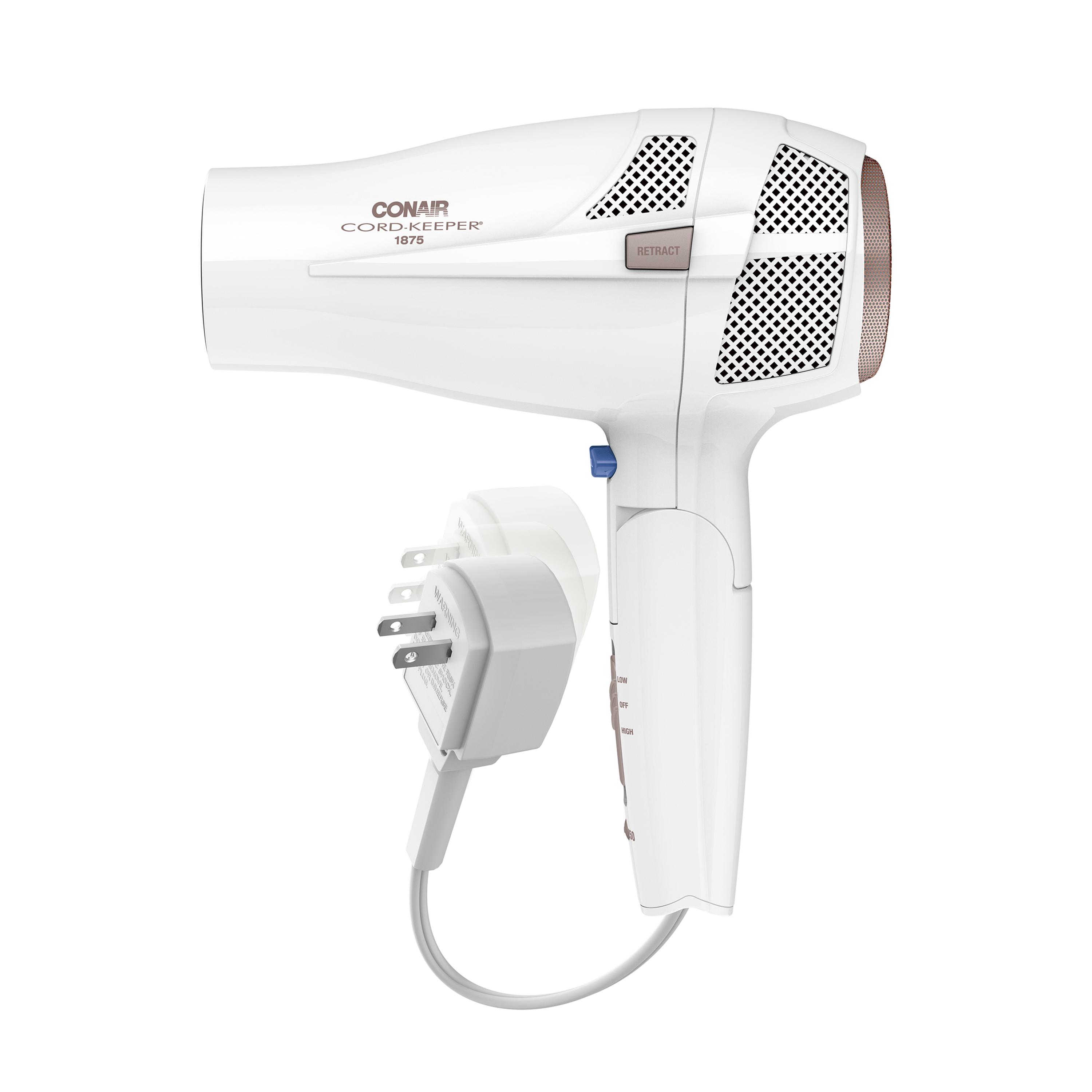 Conair Double Ceramic Travel Hair Dryer, 1875W photo 1