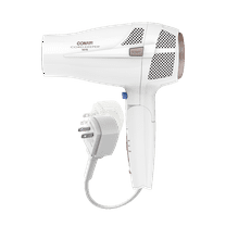 Open Box Conair Double Ceramic Travel Hair Dryer, 1875 Watts, Dual Voltage, Folding Handle