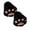 Black 2PCS, variant on Women's Cat Paw Boots Winter Plush Halloween Booties