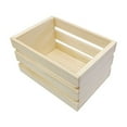 thumbnail image 4 of WinWay Mini Wooden Basket Model Pine Wood Storage Basket Miniature Storage Basket, 4 of 9