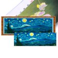 thumbnail image 1 of Hilo Algodón para Bordado 11CT Impresión Panorámica Noche Estrellada Punto Cruz 149x54cm, 1 of 9