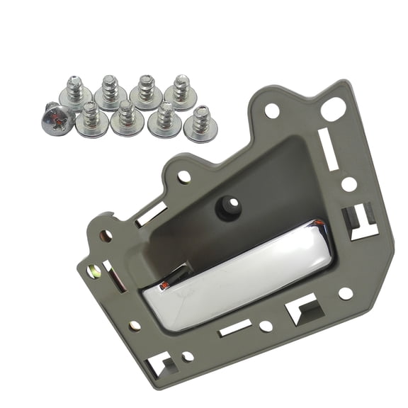 CF Advance For 05-11 Jeep Grand Cherokee Front Left Inside Door Handle Khaki Chrome Bolt 2005 2006 2007 2008 2009 2010 2011