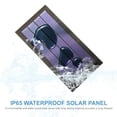 thumbnail image 3 of Cargador de panel 1W 6V Panel solar flexible Pequeño y delgado Célula solar de silicio amorfo DIY Impermeable Camping Panel solar de energía portátil Compatible con ventilador de luz Bomba de jardín Abanopi  Cargador de panel, 3 of 7