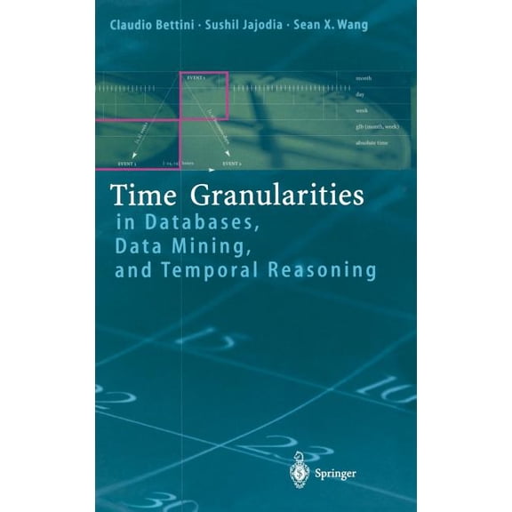 Time Granularities in Databases, Data Mining, and Temporal Reasoning, (Hardcover)