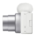 thumbnail image 7 of Sony ZV-1 II Vlog camera for Content Creators and Vloggers (White) (ZV-1M2/W) + 64GB Card + Photo Software + NP-BX1 Battery + Card Reader + LED Light + Soft Bag + Charger + Flex Tripod + More, 7 of 7