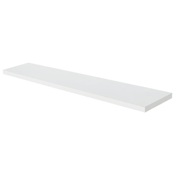 FLOATING SHELF 10 x 36 x 1 WHITE
