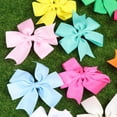 thumbnail image 3 of Miangastore 20Set Hair Accessories for Girls Bow Shape Grosgrain Ribbon Hair Clips with Satin Design, 3 of 8