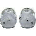 thumbnail image 6 of Nike Rival Sprint Track \u0026 Field Sprinting Spikes Color: White/Metallic Silver/Pure Platinum/Black Size: 7.5, 6 of 9