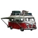 thumbnail image 3 of Metal Car Model Vintage RV Camper Van Toy Simulation Limousine Beach Bus Home Decor for Desktop Shelf, 3 of 5