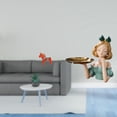 thumbnail image 2 of Figura De Caballo Dalecarlian Sueco Y Estatua De Princesa De Resina Con Bandeja Para Llaves. Adorno Coleccionable De Arte Moderno Para La Decoración Del Hogar, Sala De Estar Y Almacenamiento., 2 of 8